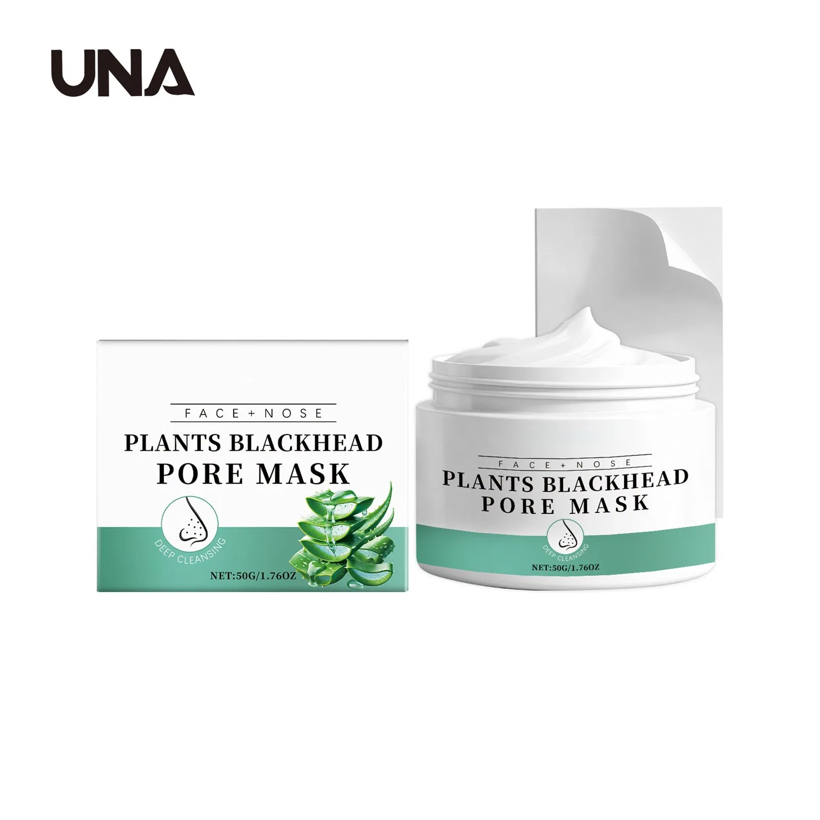Blackhead Peel-off Nose Mask - Gently Cleanses Pores, Softens Skin, Daily Leave-on Peel-off Nose Mask