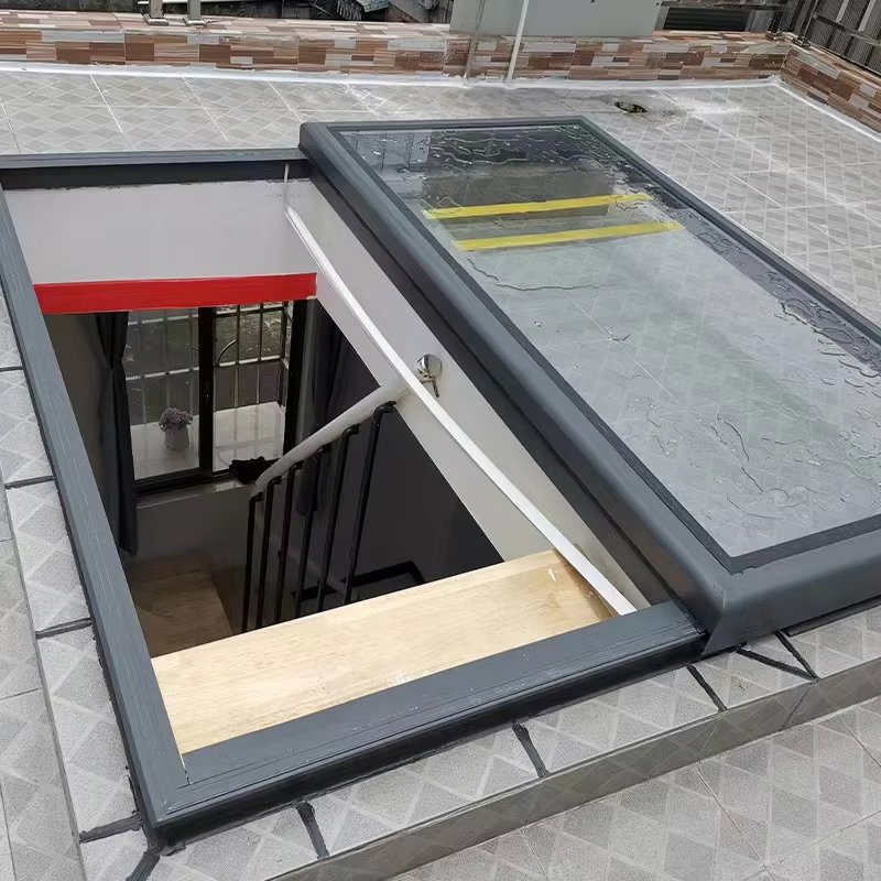 Free Sample Skylight Light Skylight Stairs Clear Skylight