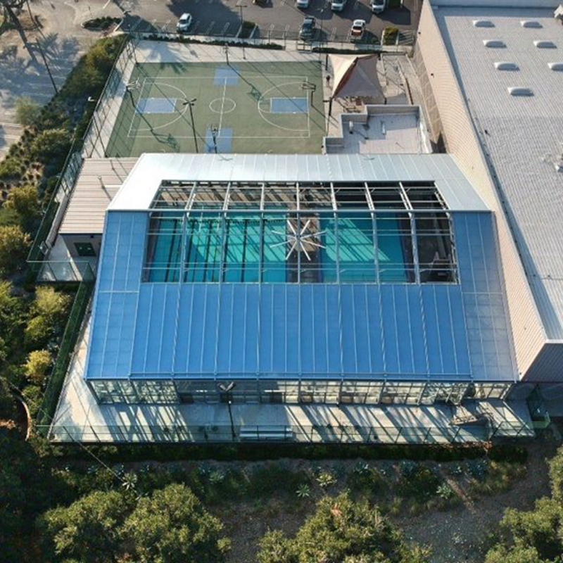 Outdoor Steel Frame Retractable Roofs Hotels Restaurants and Public Spaces Roof