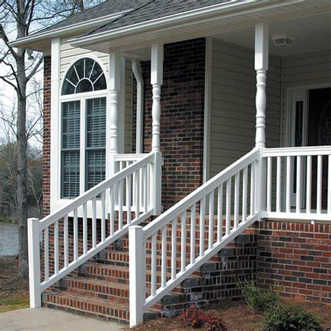 Vinyl Railing White Classic PVC Indoor/Outdoor Vinyl Railing Wholesale