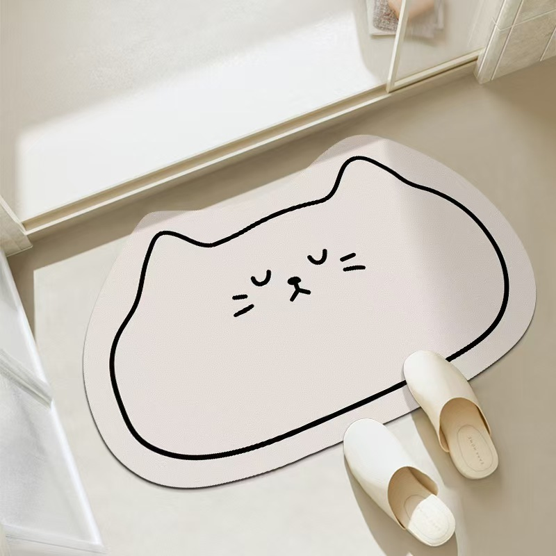Modern Quick Dry Terry ODM Bathroom Anti Slip Floor Mat