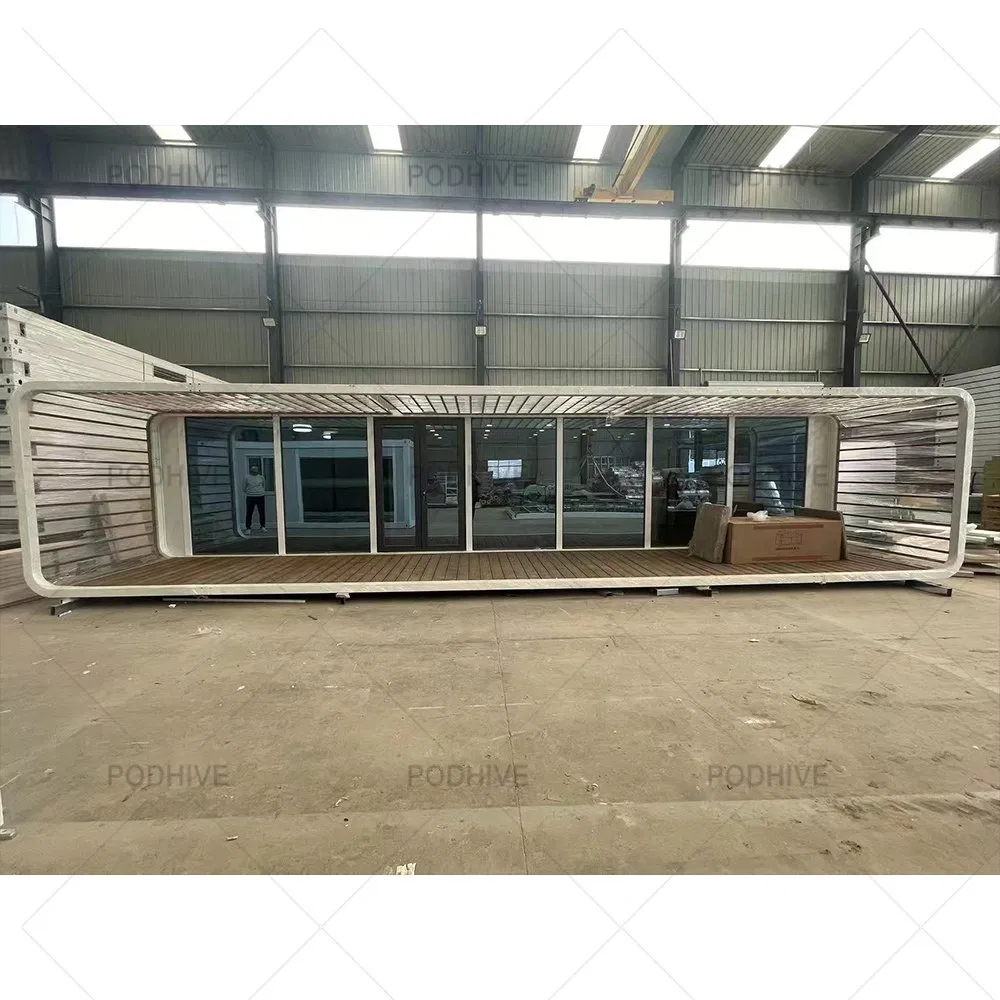 Apple Pod Villa House 2 Bedrooms 40FT Container Home Apple House Apple Cabin Container Portable House for Traveling Camping