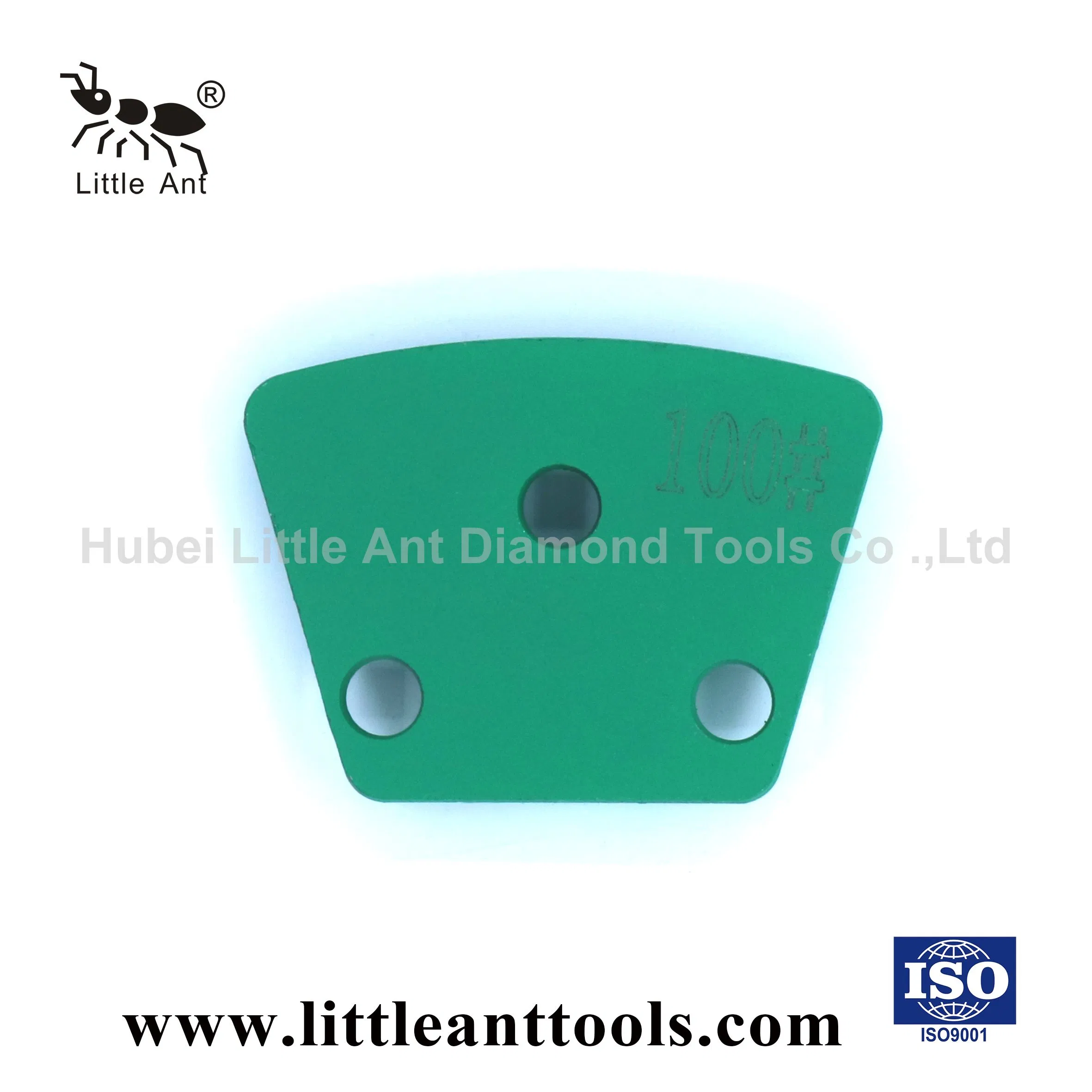 Trapezoid Double Round Segment Diamond Grinding Shoe/Plate/Disc for Concrete