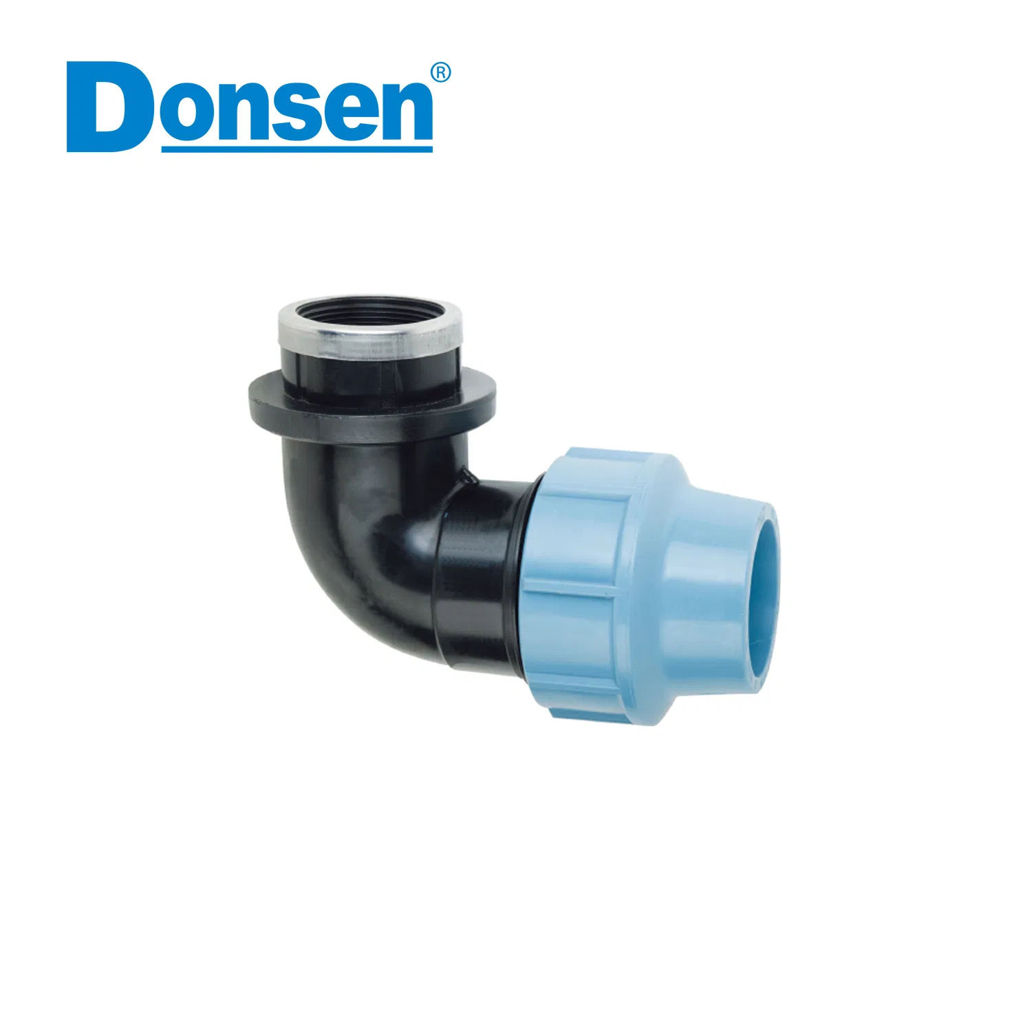 90 Degree Tee with Threaded Female Take off PP Compression Fittings