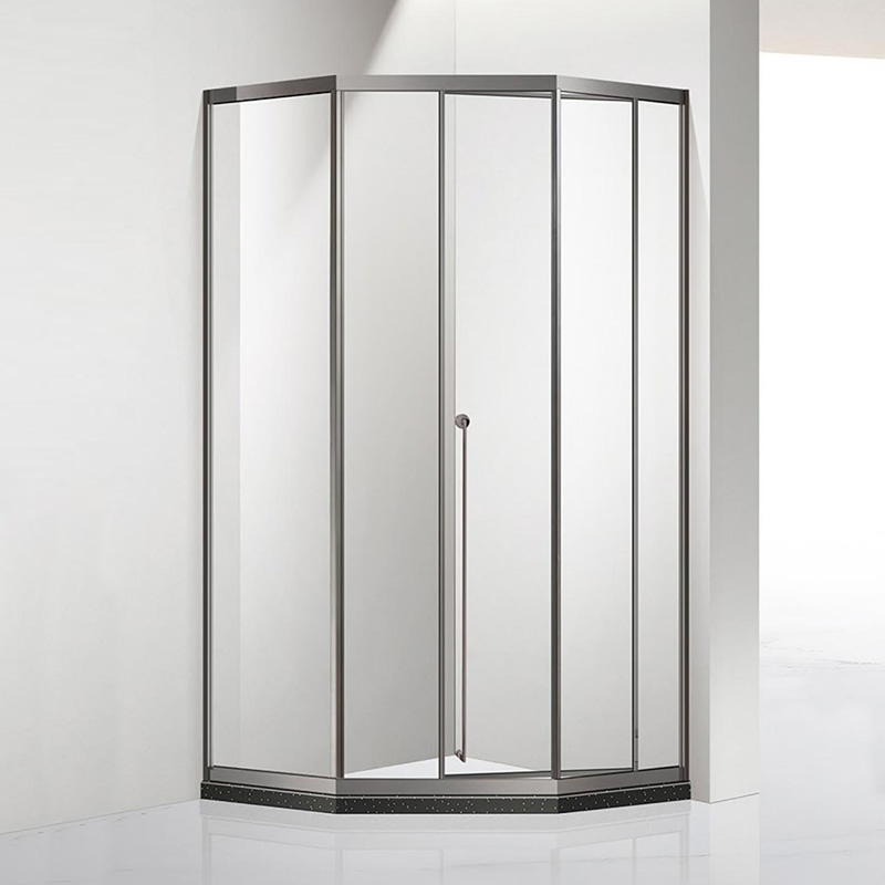 Modern Circular Tempered Glass Shower Stall Enclosure Shower Cubicles Bathroom Full Shower Room Cabine