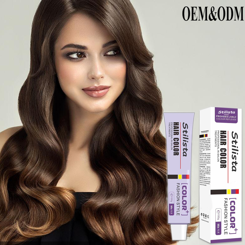 100 Ml 55 Colors Private Label Ammonia Free Professional Permanent Non Allergic Hair Dye