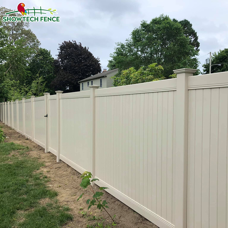 Heavy Duty Backyard 6FT White Privacy Fencing