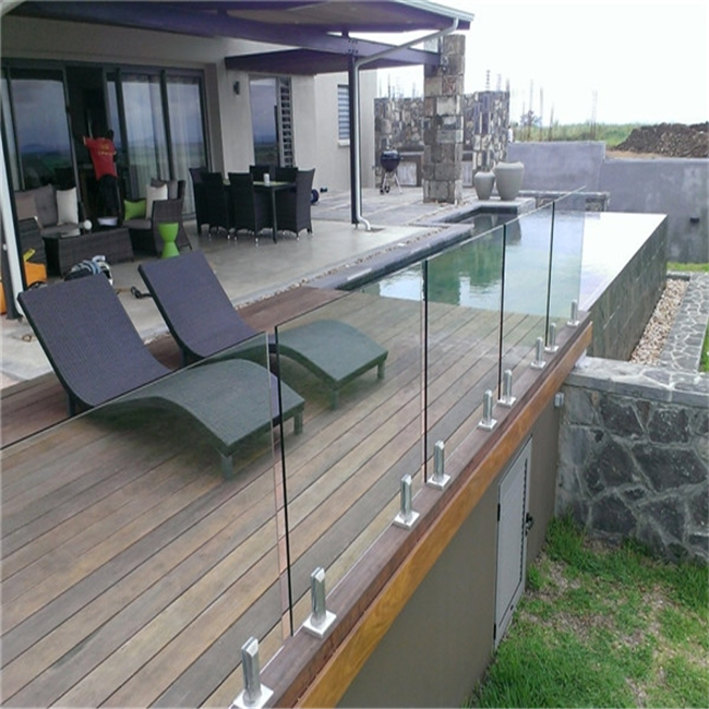 Discount Price Glass Railing System China Suppliers Glass Railing Standoff Custom-Made Glass Railing Stairs