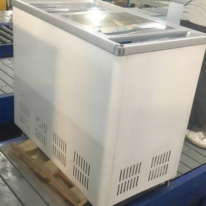 Commercial Fresh Meat Display Refrigerator Cold and Meat Chest Freezer for Supermarket