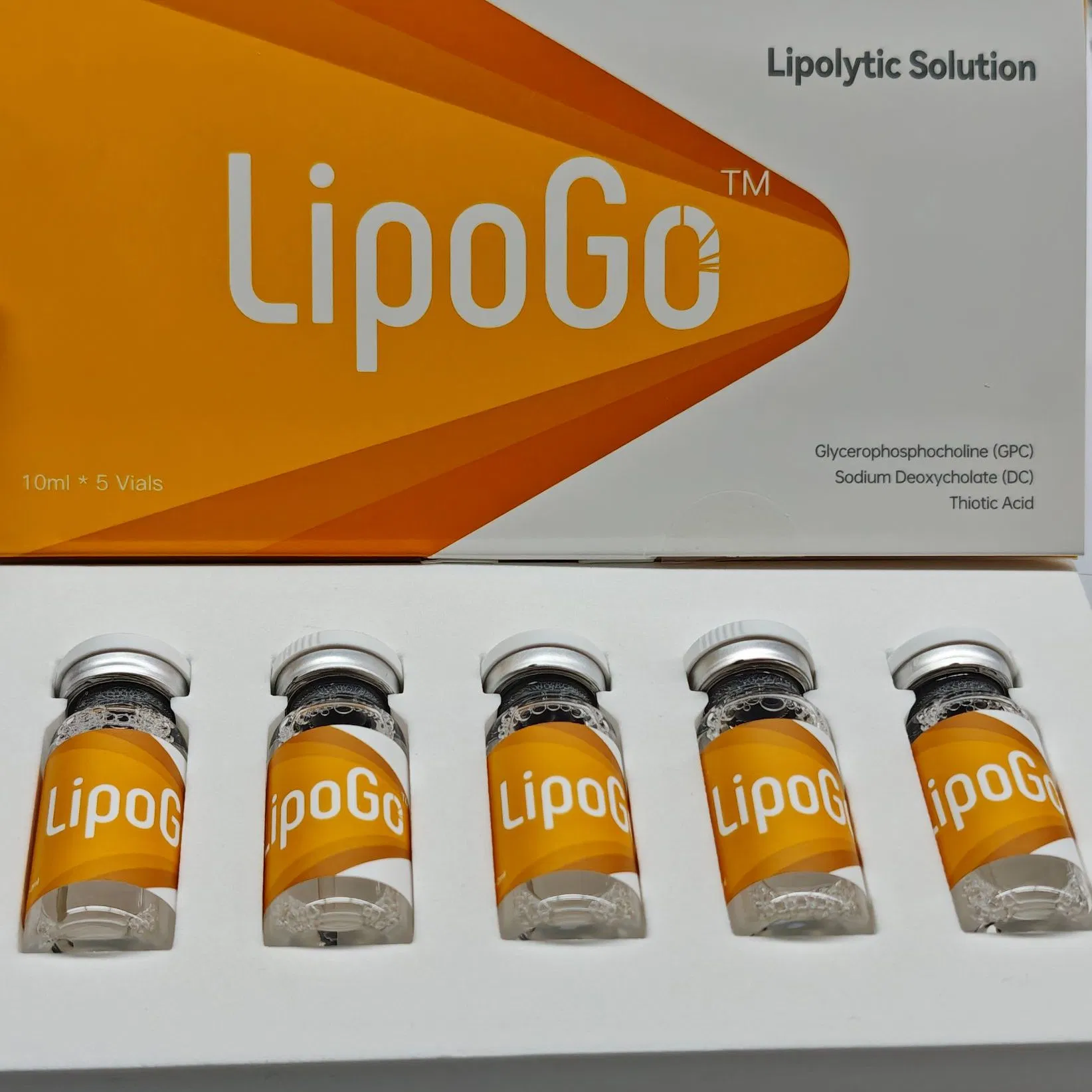 Weight Slimming Injection 10ml X 5 Lipolysis Injection Lose Weight Fat Dissolving