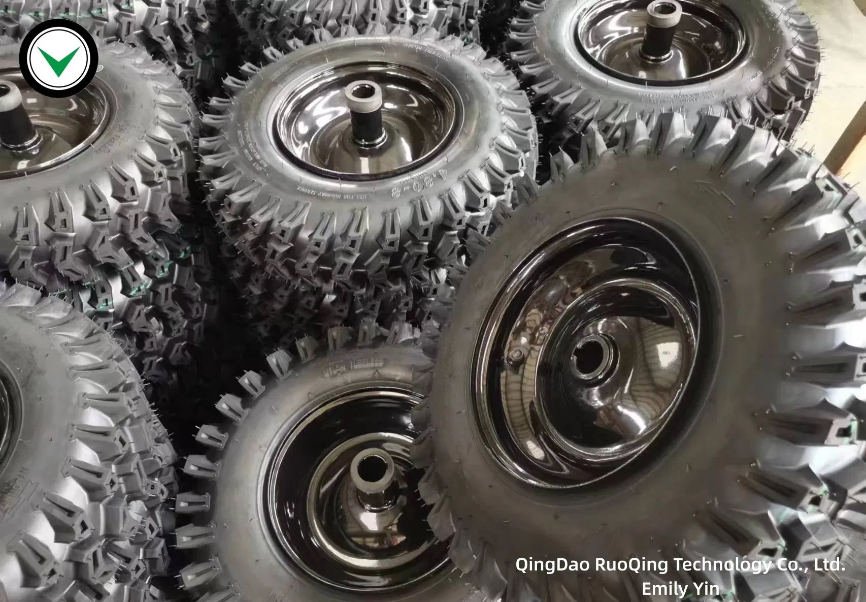 13X5.00-6 Snow Blower Thrower Mud Ice Wheel /Tyre /Tire with DOT/E4/Reach/ISO9001