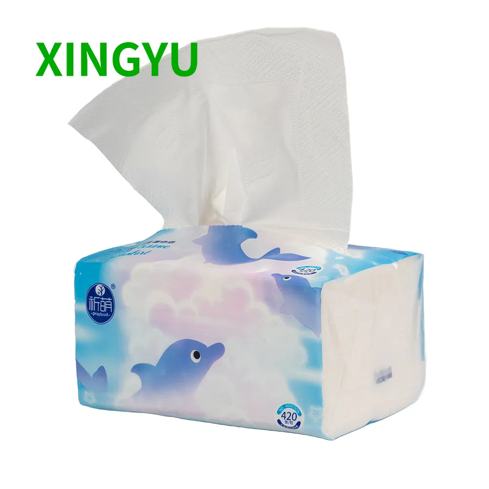 Chinese Fast Shipping Facial Tissue Paper in Stock with Good Quality