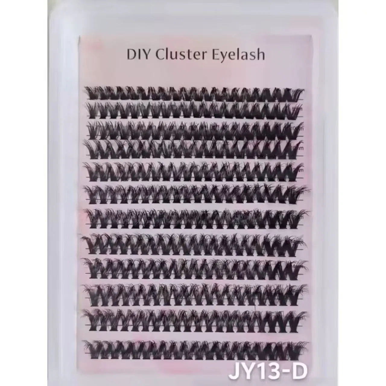 DIY Fluffy Lash Clusters Self Adhesive Lashes Cluster Segment Lash Custom Logo