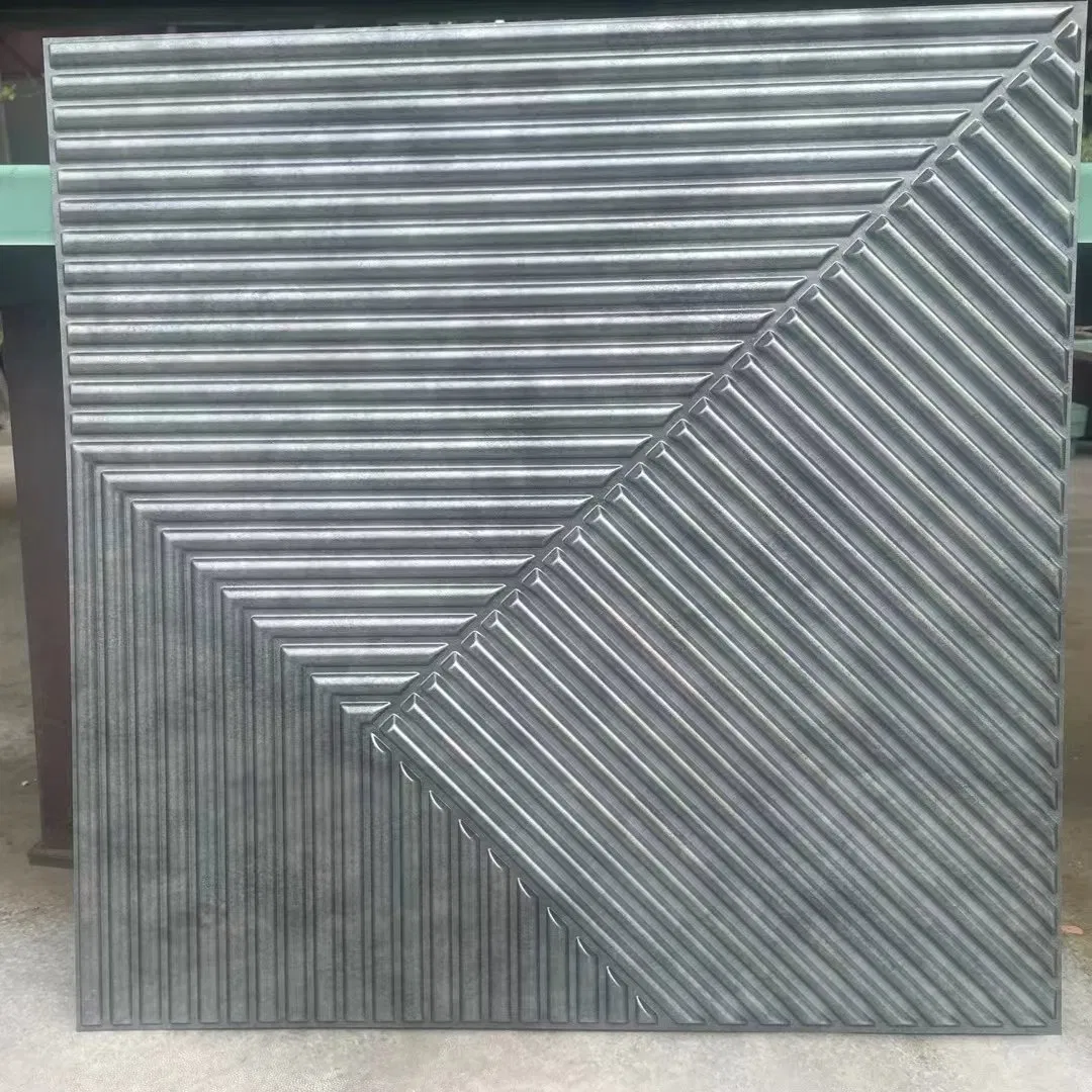 Waterproof and Easy DIY Eco-Friendly Embossed Decorative 3D PVC Wall Panel
