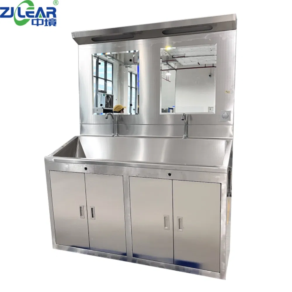 Stainless Steel Wash Sink for Pharmaceutical and Lab Cleaning Personnel Scrub Basin