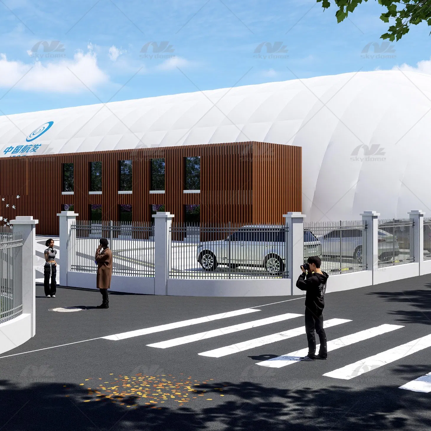 Aero-Engine Air Dome in Guangxi