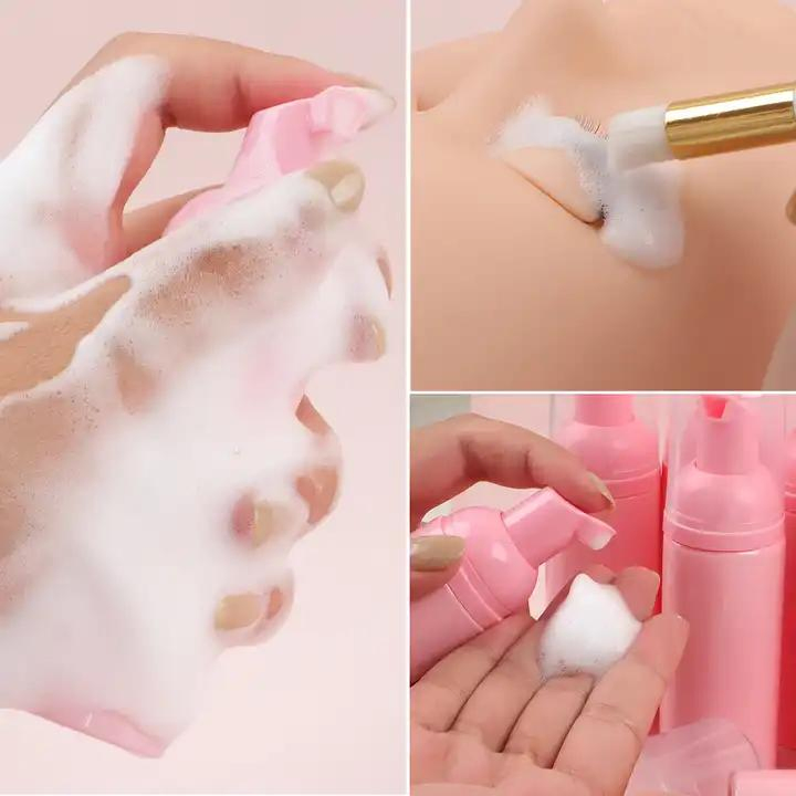 Cleaner Private Label Lash Cleanser Foaming Lash Shampoo Brush Foam Cleanser Natural Vegan for Eyelash