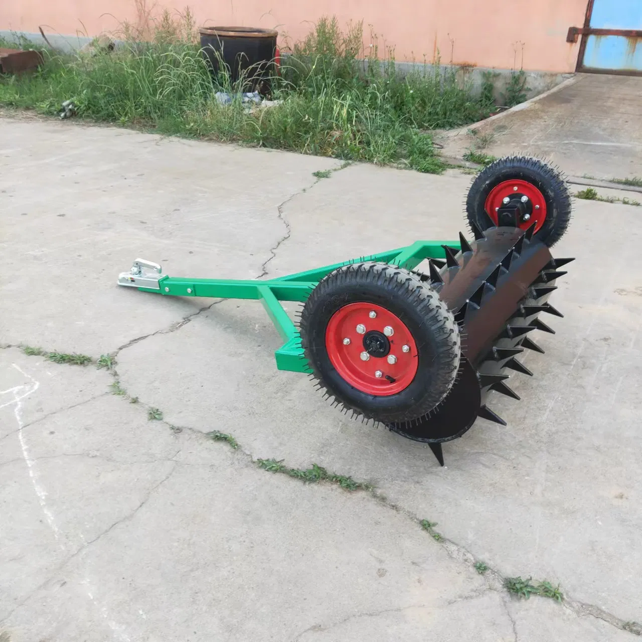 36 Inch Garden Lawn Roller ATV Spike Aerator