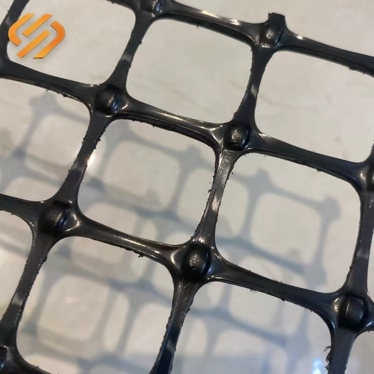 Plastic Road Geo Grids PP Biaxial Geogrid 30kN 40kN for Road Geogrid