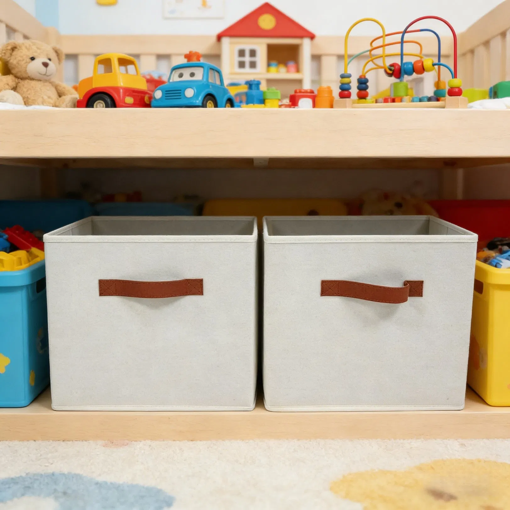 Home Wardrobe Foldable Storage Box New Design for Clothes & Toy Organization
