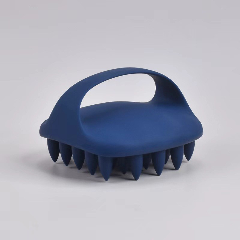 Portable Silicone Hair Wash Brush - Soft Massage Comb for Home Use, Gentle Scalp Cleaner & Relaxation Tool