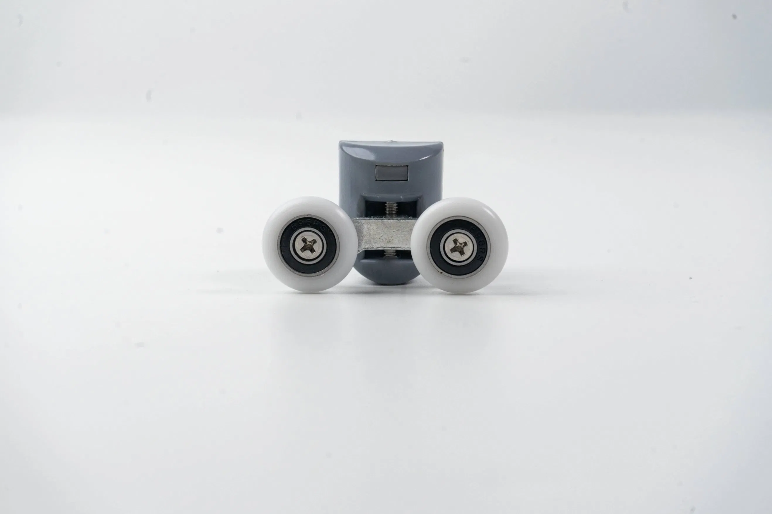 Hydrorelax Shower Room Sliding Door Pulley Bathroom Door Double Wheel Arc Glass Door Hanging Slide Hardware Bathroom Roller Pulley