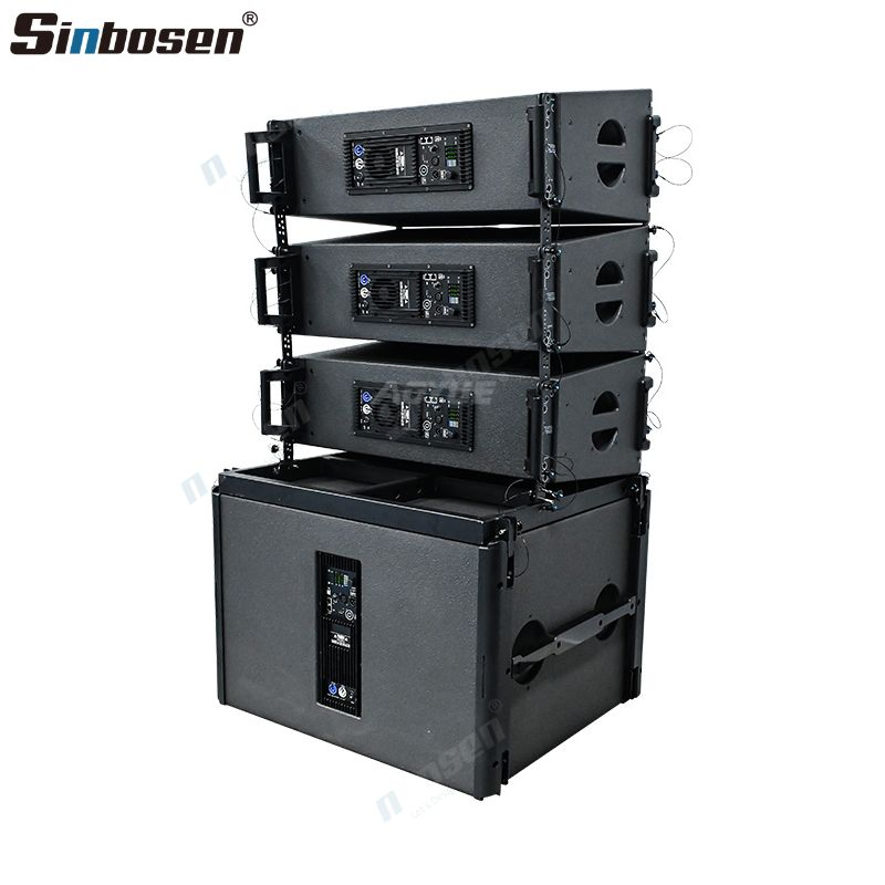 Powerful Active Speaker 8" Line Array and 18" Subwoofer Speakers
