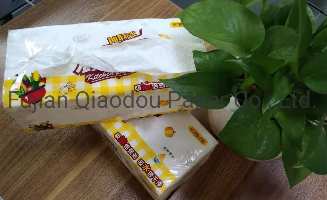 Eco-Friendly Reusable Kitchen Paper Towels 100% Organic Fiber Perforated Cloth Towel