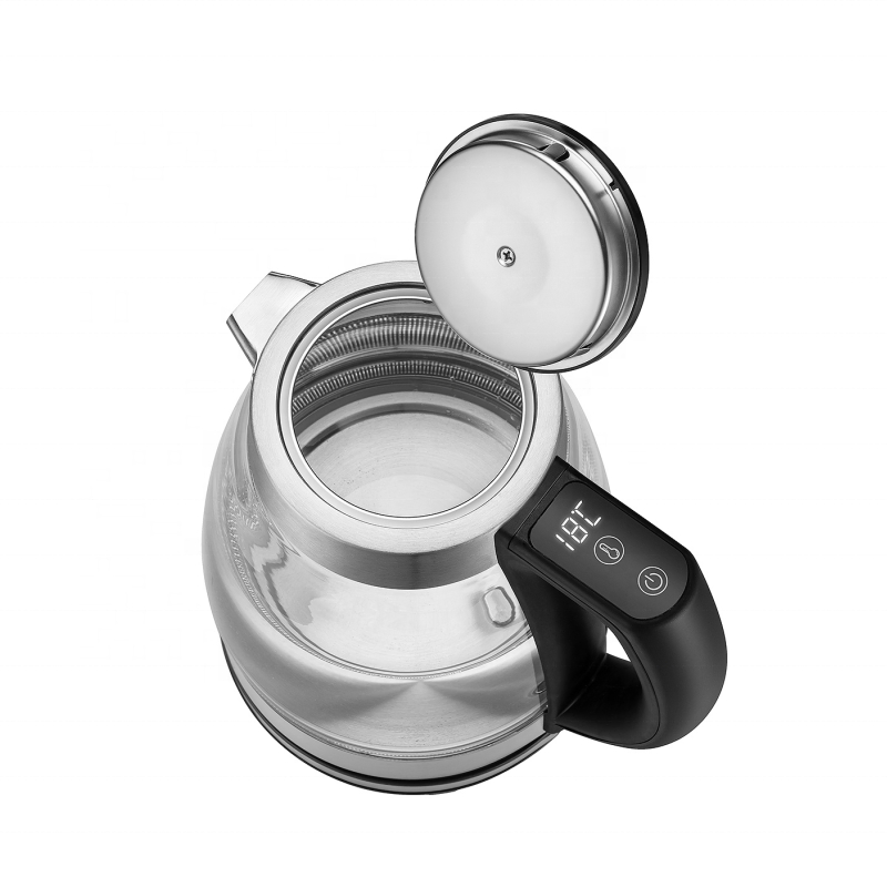 Stylish Glass Electric Kettle with Temperature Control Features