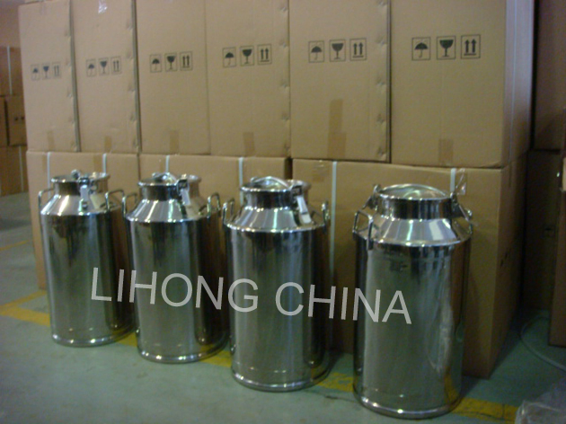 Stainless Steel Milk Bucket for Dairy Industry