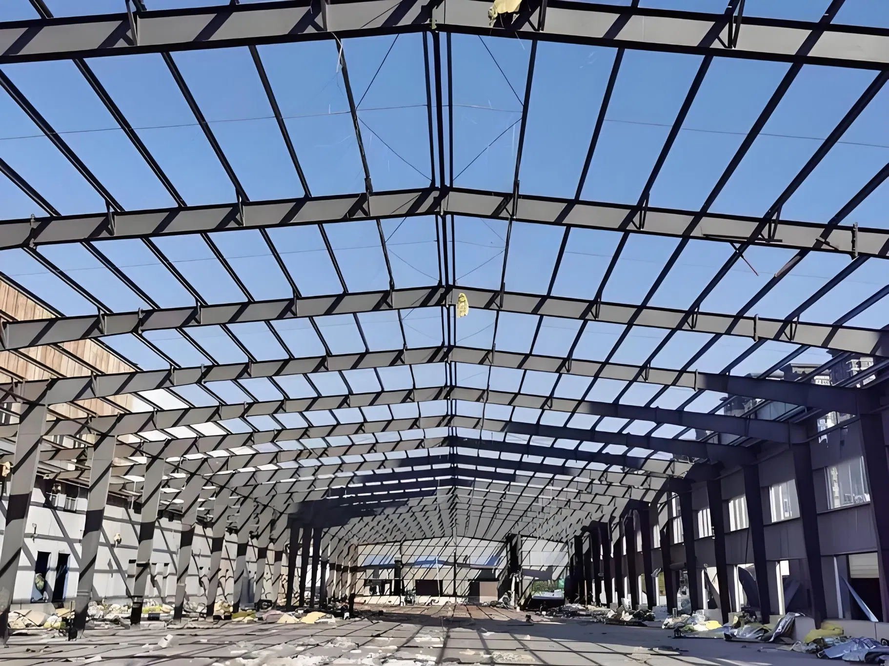 High Precision New Products Direct Sales Heavy Steel Structure Frame for Industrial Building Durable for 50 Years
