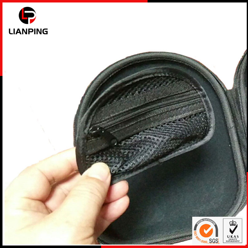 Чехол для наушников EVA ударопрочный с карманом