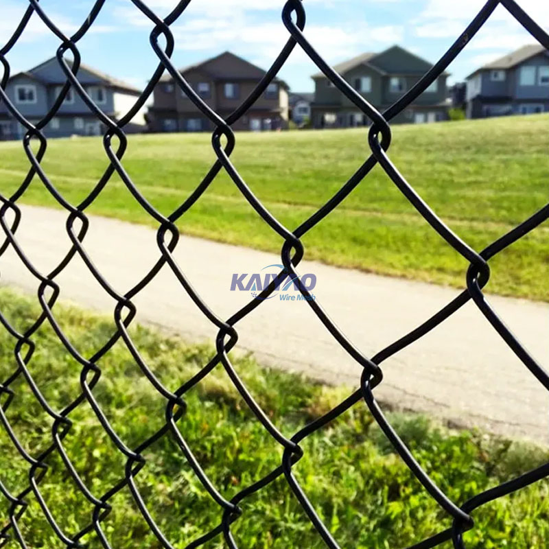 Flexible Diamond Mesh Fence Chain Link Wire for Construction Site Barrier