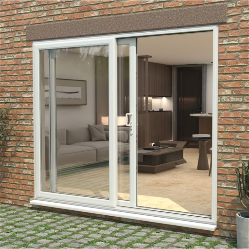 Раздвижные UPVC двери с двойным остеклением