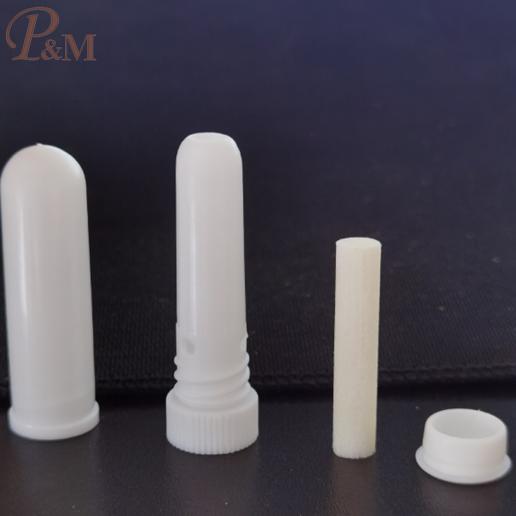 P&M Hot Selling Wholesale Plastic Nasal Inhaler High Quality Cotton Wick
