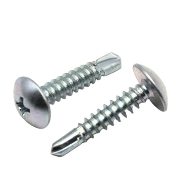 M4.2 Zinc Wafer Modified Truess Head Self Drilling Sheet Metal Screw Phillips Drive