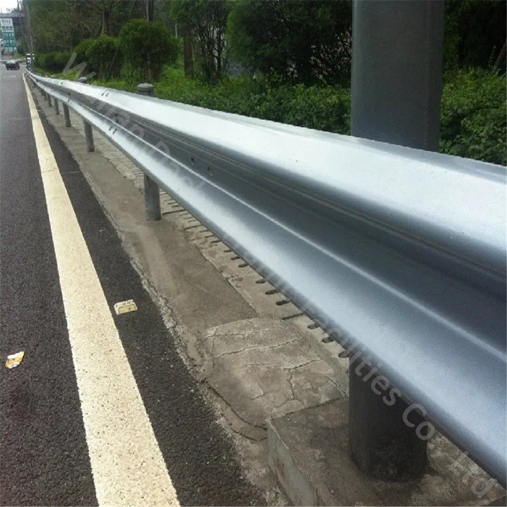 High Quality Highway W-Beam Guardrail Steel Hot DIP Galvanized Factory Price Traffic Crash Barrier