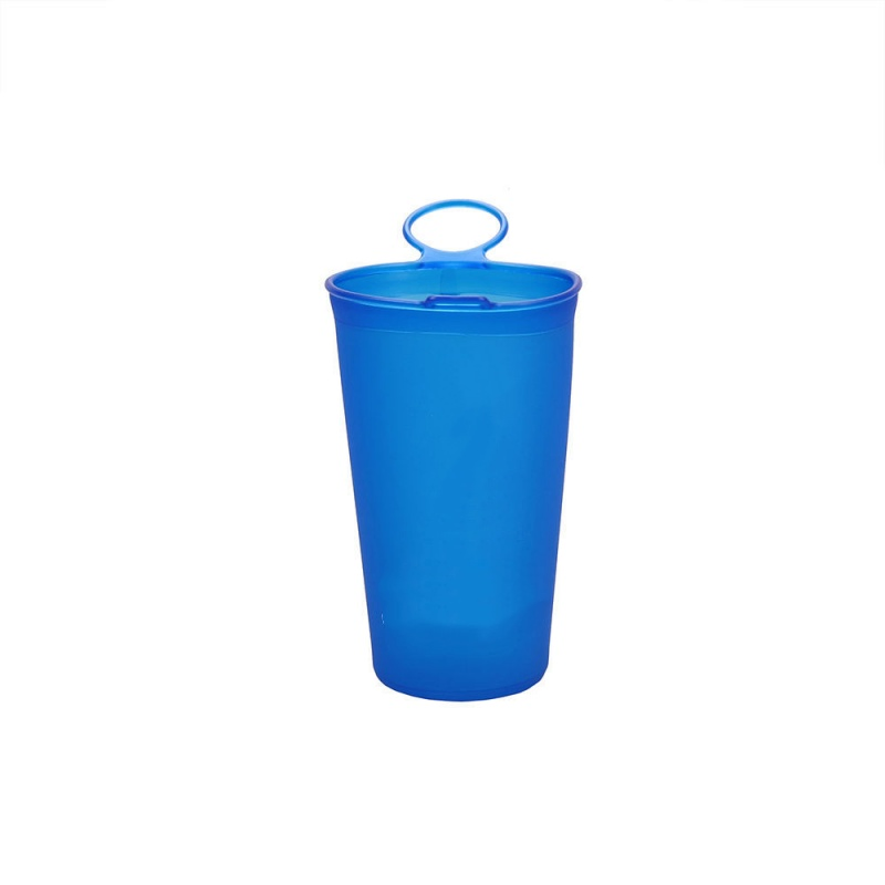 Customzied Reusable 200ml 250ml Collapsible TPU Outdoor Sports Running Soft Water Cup