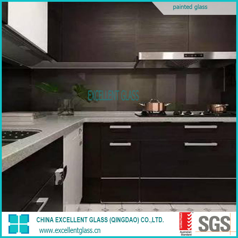 Decorative Glass Building Glass Color Painted Laminated Ceramic Fritted Glass