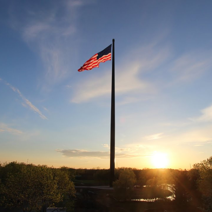 Customized Mast Flagpoles Standing Floor Office Flagpole Pulley Flagstaff Flag Pole for Sale