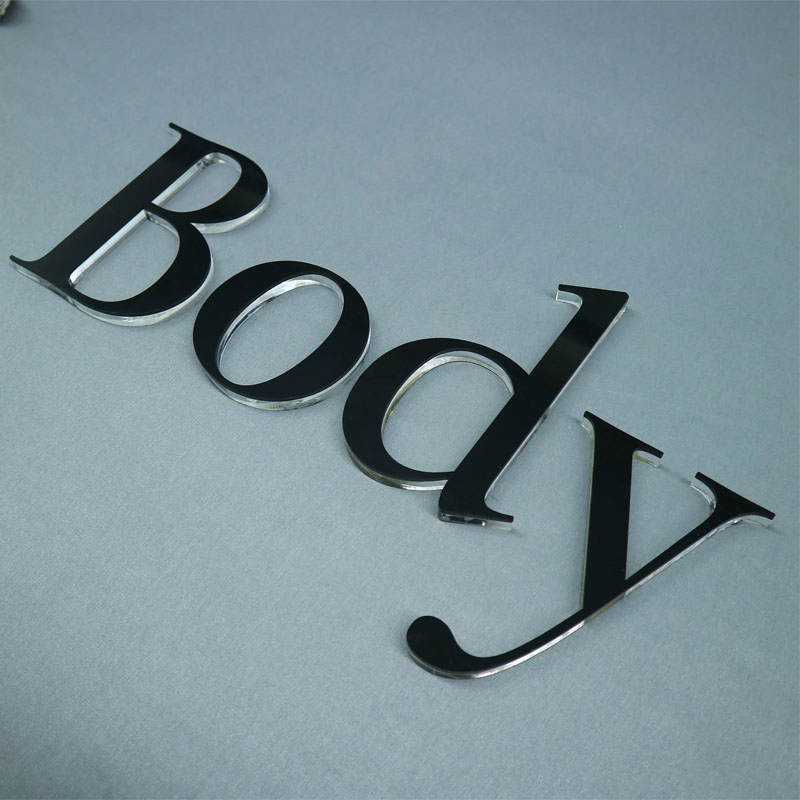 Acrylic Company Name Sign Board for Wall Acrylic Wall Sign Logo Maker Custom Store Logo