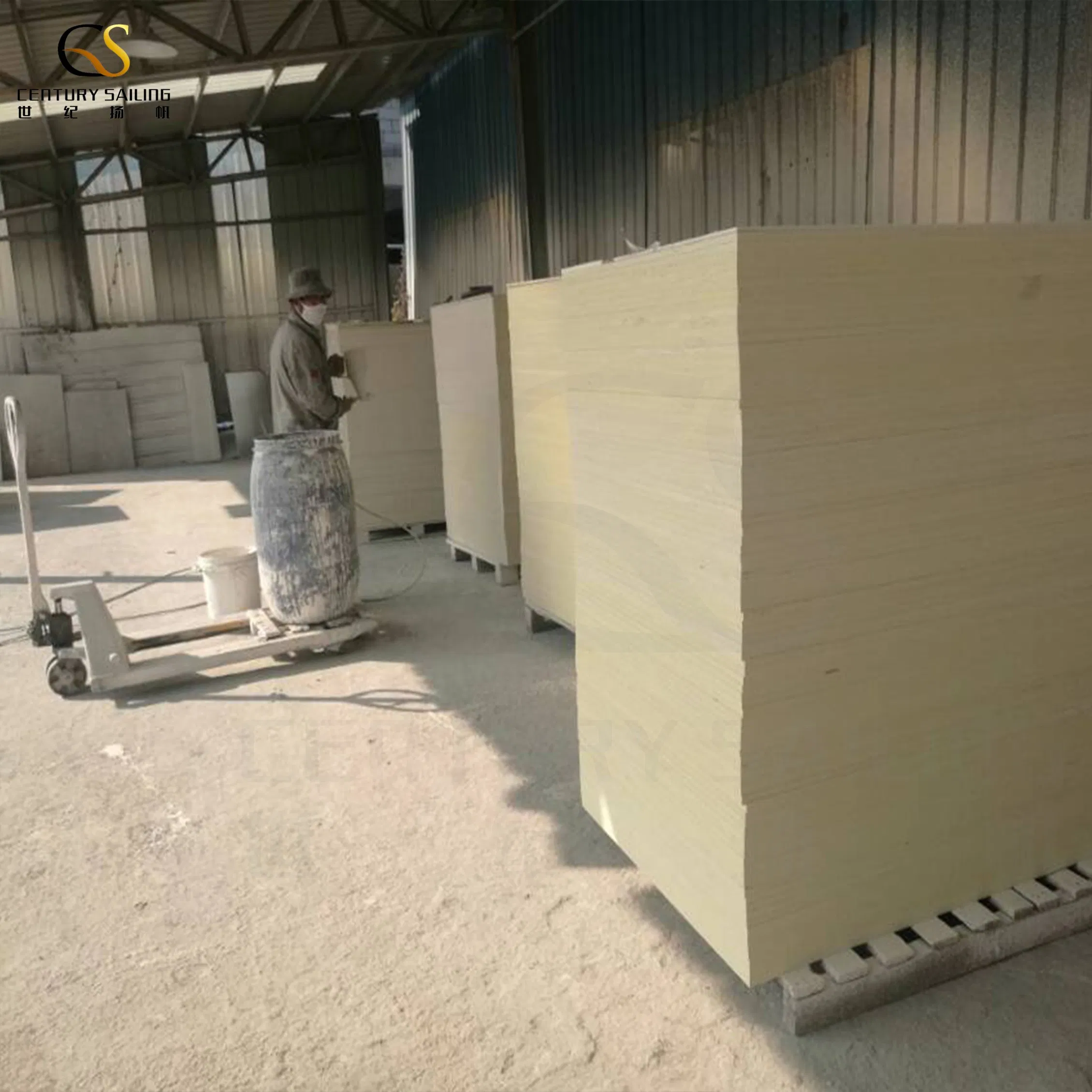 Hexagon Shape Suspended Fiberglass Ceiling Acoustic Ceiling Board with Fireproof