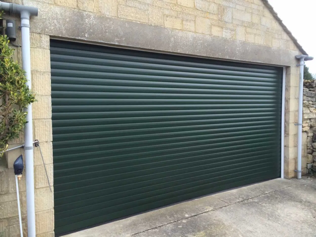 2023 Low Price Automatic Rapid Roll up Door Remote/Manual Dust Proof Garage Roller Shutter Door
