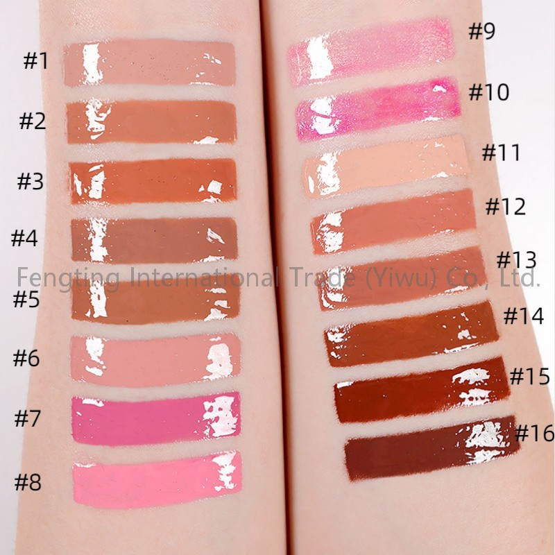 Natural Ingredients Lipgloss Clear Tube Lipgloss Empty Clear Lipgloss Wholesale Waterproof Lipgloss Vegan