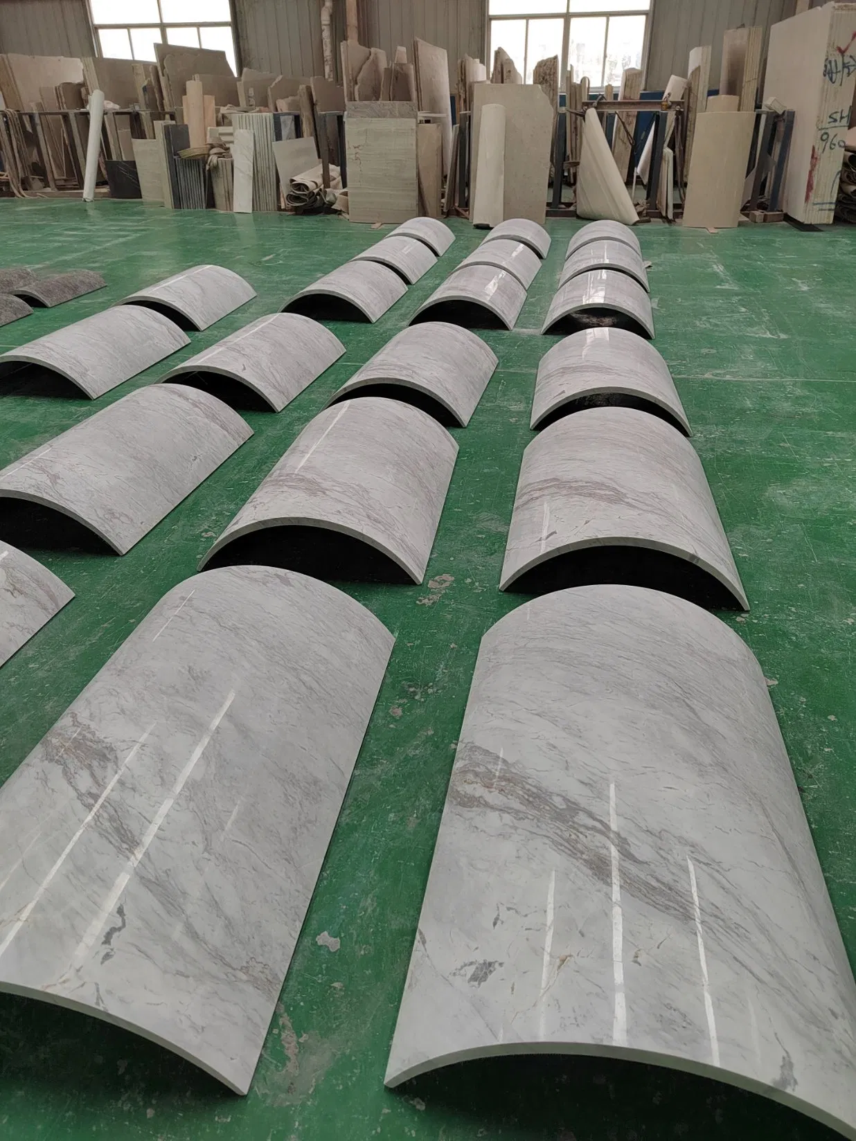 New Arrivel Natural Stone Marble Travertine Hollow Roman Column Pillar for Project