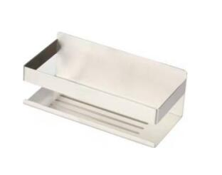 Stainless Steel 304 Wall Mounted Bathroom Shelf Metal Holder Rack