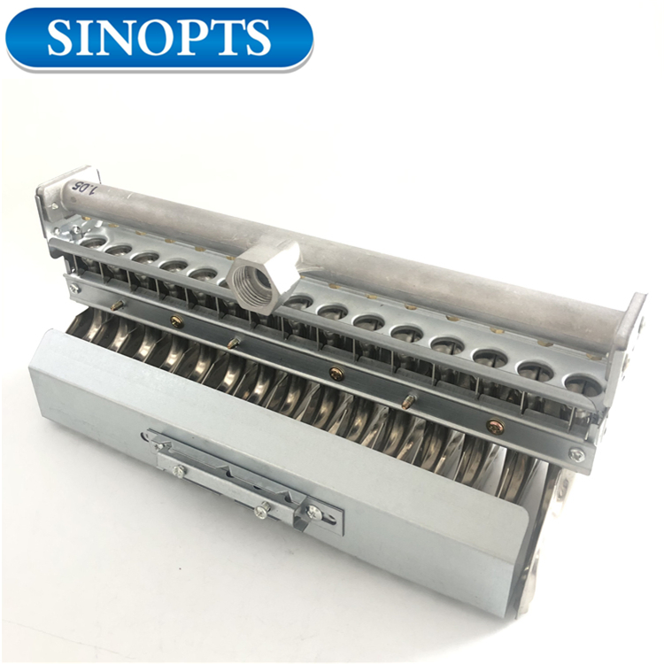 High Quality 15 Rows LPG Gas Fire Burner Row for Gas Boiler Heater