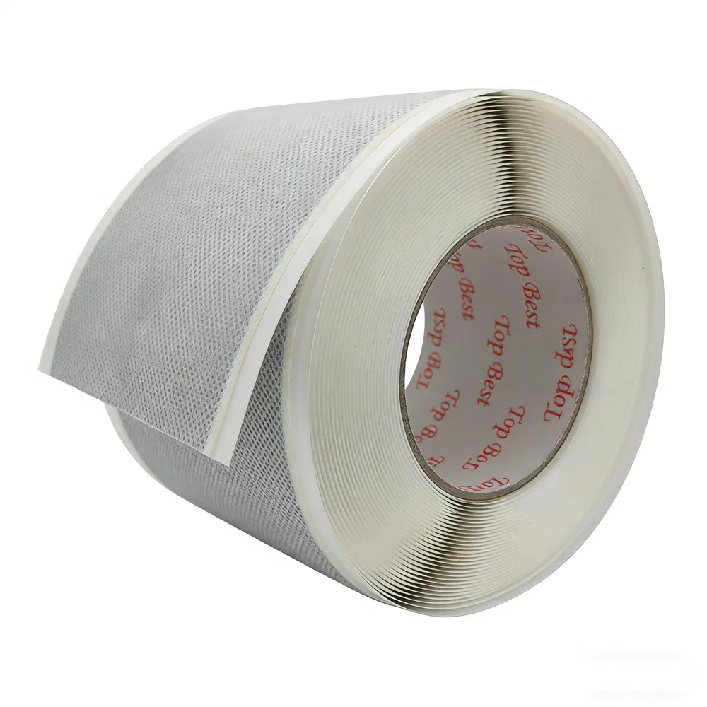 Tobs Waterproof Fabrics Self-Adhesive Sealing Tape Single Sided Non Woven Butyl Sealant Tape