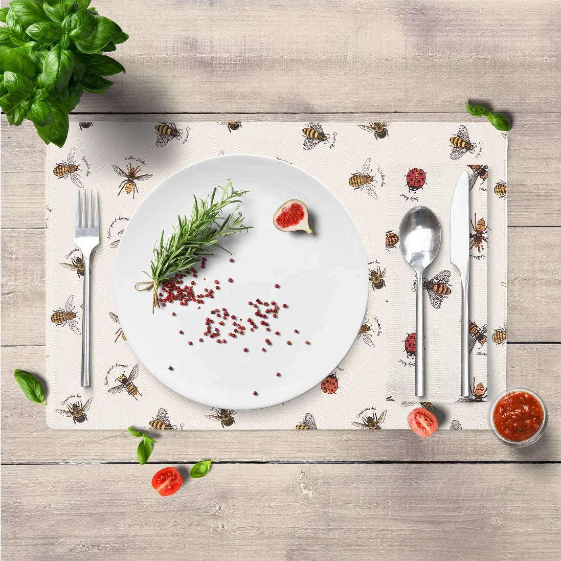 High Quality Custom Printed Paper Napkin OEM Dinner Tissue Factory Price