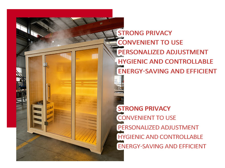Сауна уличная деревянная на 4 человека с инфракрасным обогревом
